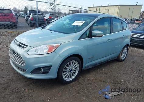 2013 Ford C-Max Hybrid Sel z USA, uszkodzony, nr VIN 1FADP5BUXDL550780